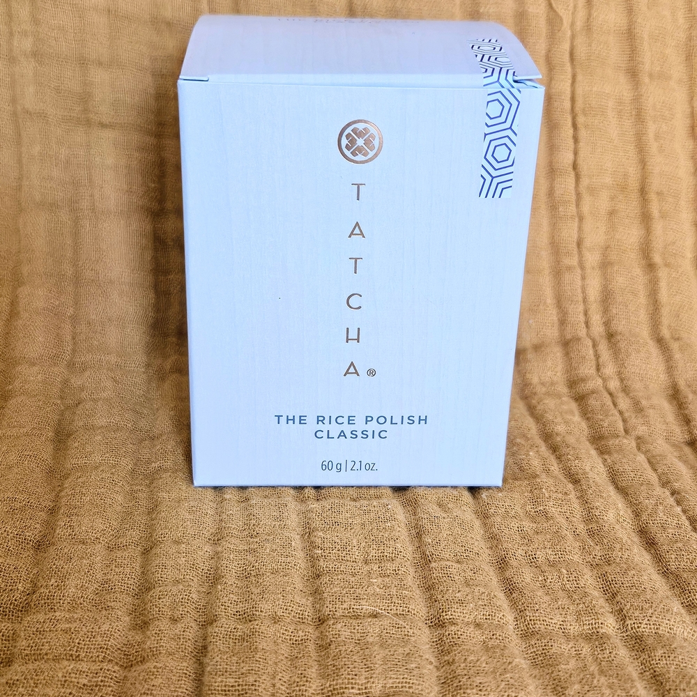 Tatcha The Rice Polish Classic - Light Blue Box